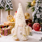 LED Christmas Decorations Light Bedroom Christmas Gnomes Plush Doll Ornaments Knited Elf Dwarf Gift Home Indoor Table Decor Lamp