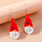 Aihua Cute Christmas Earrings For Women Xmas Festive Christmas Tree Santa Deer Sock Gingerbread Man Earrings Happy New Year Gift