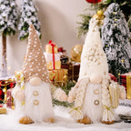 LED Christmas Decorations Light Bedroom Christmas Gnomes Plush Doll Ornaments Knited Elf Dwarf Gift Home Indoor Table Decor Lamp