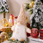 LED Christmas Decorations Light Bedroom Christmas Gnomes Plush Doll Ornaments Knited Elf Dwarf Gift Home Indoor Table Decor Lamp